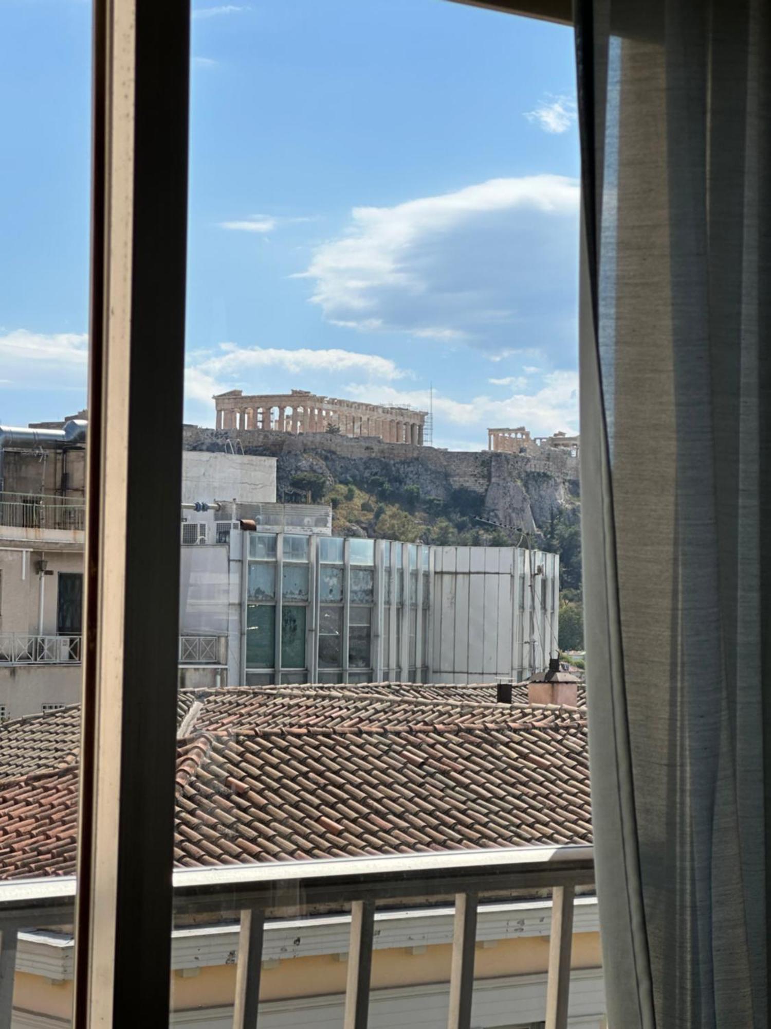2 Bd Apt In Syntagma With Acropolis View Athènes Extérieur photo